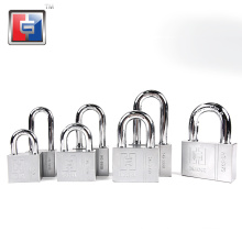 Anti corrosion anti-theft short shackle metal u shaped padlocks anti acid cut metal u-type low carbon metal  steel padlock